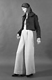 Pantsuit, Norman Norell (American, Noblesville, Indiana 1900–1972 New York), wool, American